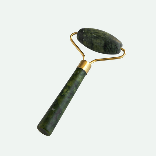 Glowra ™ Facial Beauty - Pack Of Jade Face Roller & Gua Sha