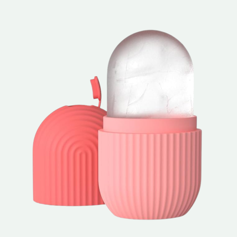 Glowra ™ Ice Cube Roller Massager for Face, Eyes and Neck